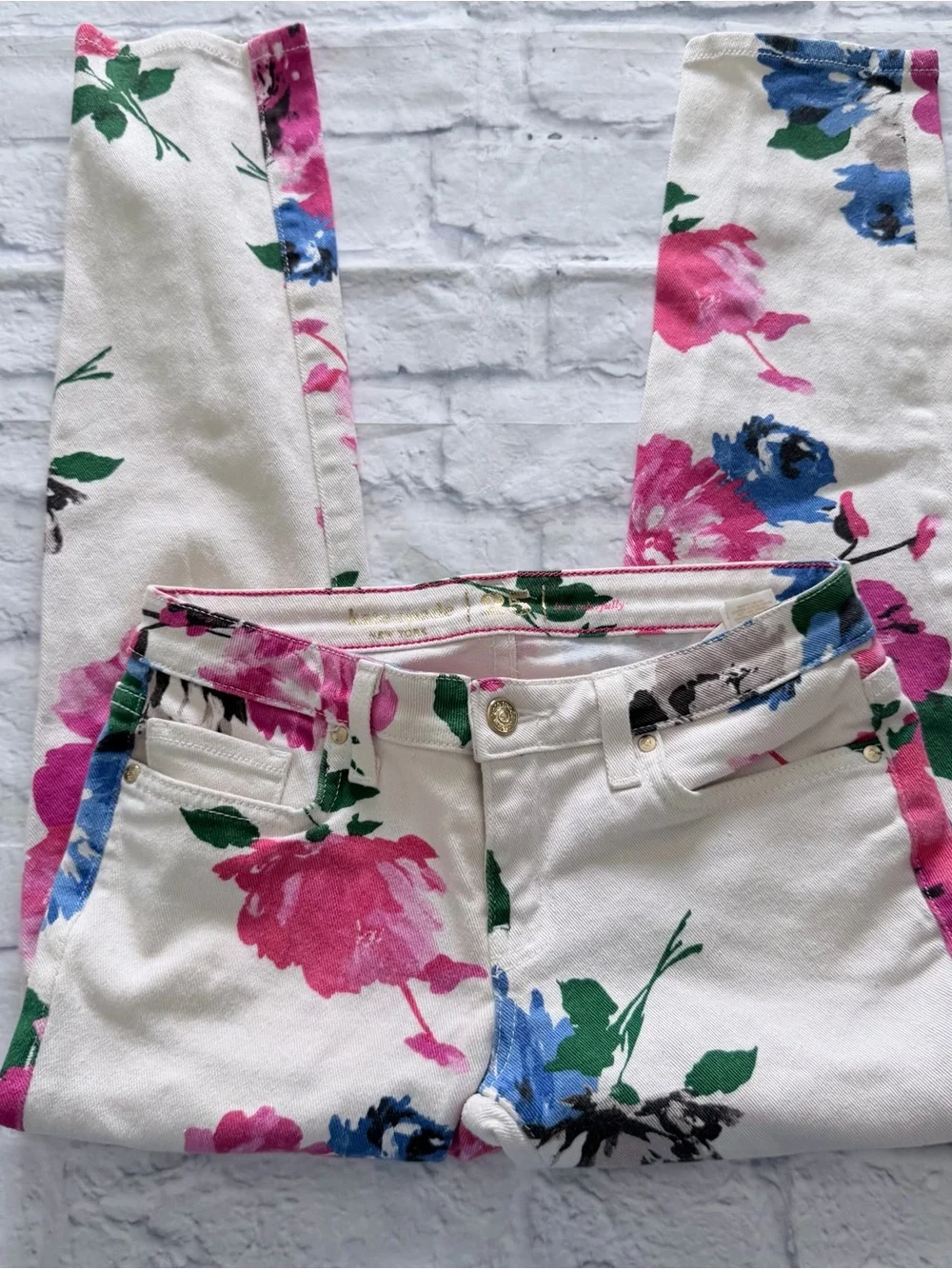 Kate Spade Broome Street Jeans 25 | Floral Cropped